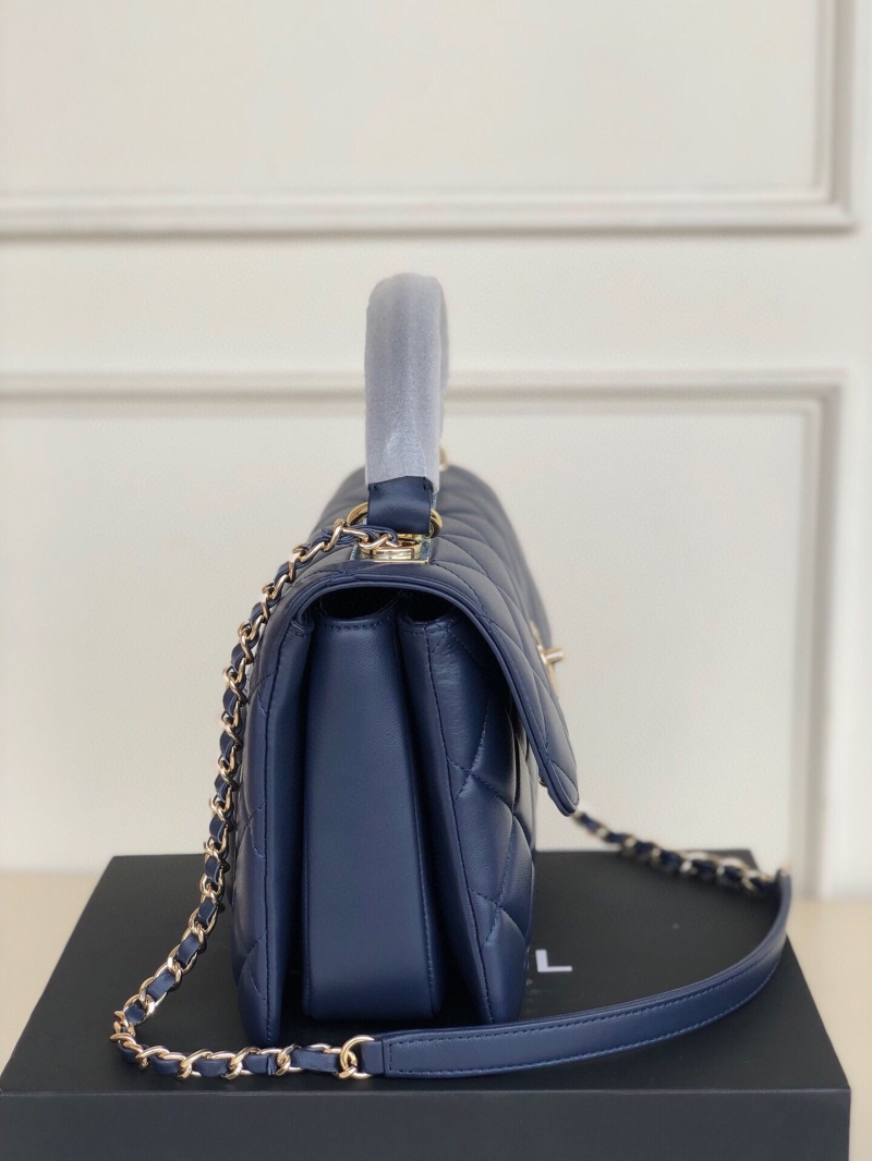 Ch**el top handle bags